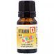 Liquid vitamin D3 for babies and children, GreenPeach, 400 IU, 0.34 fl oz (10 ml)