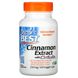 Экстракт корицы, Cinnamon Extract with CinSulin, Doctor's Best, 250 мг, 120 растительных капсул фото