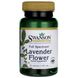 Цветок Лаванды, Full Spectrum Lavender Flower, Swanson, 400 мг, 60 капсул фото