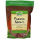 Папайя ростки Now Foods (Papaya Spears No Sulfur) 340 г фото