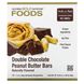 Подвійні шоколадні батончики з арахісовим маслом California Gold Nutrition (Foods Double Chocolate Peanut Butter Flavor Bars) 12 батончиків по 40 г фото
