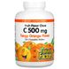 Вітамін С жувальний апельсин Natural Factors (Vitamin C) 500 мг 180 цукерок фото