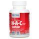 Ацетилцистеин, N-Acetyl-L-Cysteine, Jarrow Formulas, 600 мг, 100 таблеток фото
