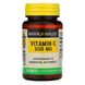 Вітамін C, Mason Natural, 500 мг, 100 таблеток фото