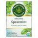 Herbal Tea Mint Traditional Medicinals (Organic Fair Trade Certified Spearmint Herbal Tea) 16 bags of 28 g