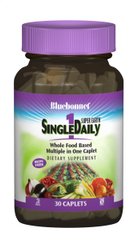 Мультивітаміни без заліза Bluebonnet Nutrition (Single Daily) 30 капсул