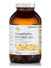 Омега ЕПК-ДГК 300 натуральний лимонно-лаймовий смак Metagenics (OmegaGenics EPA-DHA 300 Triglyceride Form Natural Lemon-Lime Flavor) 270 м'яких капсул