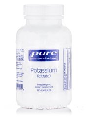 Калий Цитрат Pure Encapsulations (Potassium Citrate) 180 капсул купить в Киеве и Украине