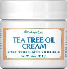 Крем з олією чайного дерева, Tea Tree Oil Cream, Puritan's Pride,