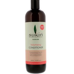 Об'ємний кондиціонер, тонке і слабке волосся, Sukin, 16,9 рідких унцій (500 мл)
