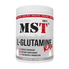 L-Glutamine Raw MST 500 g unflavored купить в Киеве и Украине