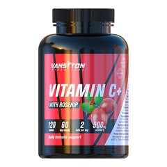 Вітамін С із шипшиною Vansiton (Vitamin C With Rose Hips) 120 таблеток