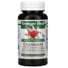 Журавлина Kroeger Herb Co (Cranberry) 90 капсул