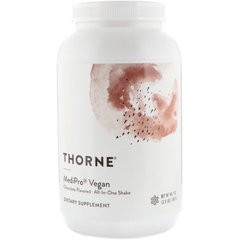 Мультивітаміни вегетаріанські зі смаком шоколаду Thorne Research (MediPro Vegan All-In-One Shake) 1,41 кг