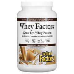 Сироватковий протеїн шоколад Natural Factors (Whey Protein) 907 г