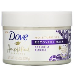 Маска для волосся, Amplified Textures, Recovery Hair Mask, Dove, 297 г
