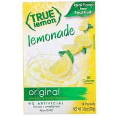 True Lemon, Настоящий лимонад, True Citrus, 10 пакетов, 1,06 унц. (30 г) купить в Киеве и Украине