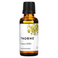 Витамин Д/К2 Thorne Research Vitamin D/K2 30 мл купить в Киеве и Украине