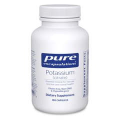 Калий Цитрат Pure Encapsulations (Potassium Citrate) 180 капсул купить в Киеве и Украине