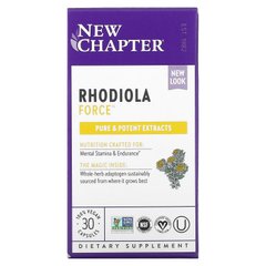 Родиола розовая экстракт New Chapter (Rhodiola Force 300) 30 капсул купить в Киеве и Украине