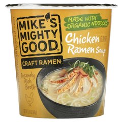 Mike's Mighty Good, Craft Ramen Cup, куриный суп с раменом, 1,6 унции (48 г) купить в Киеве и Украине