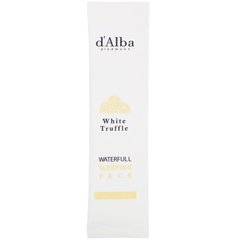 Нічна маска для обличчя з білим трюфелем, Waterfull Sleeping Pack, White Truffle, d'Alba, 48 мл
