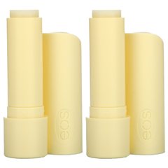 Бальзам для губ, стручок ванілі, EOS, 2 шт, 14 унції (4 г) кожен