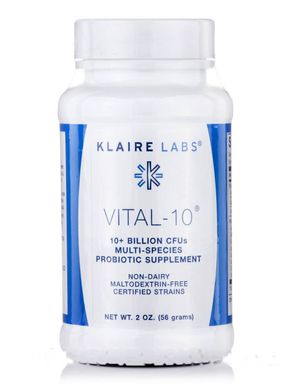 Пробіотики Klaire Labs (Vital-10) 56 г