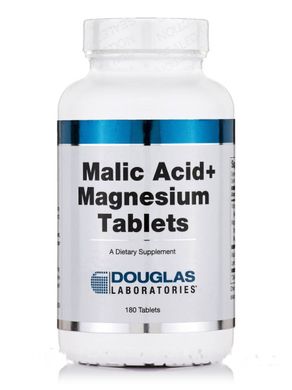 Малиновая кислота + магний Douglas Laboratories (Malic Acid + Magnesium) 180 таблеток купить в Киеве и Украине