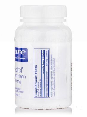 Ніацитол Pure Encapsulations (Niacitol No-Flush Niacin) 500 мг 60 капсул