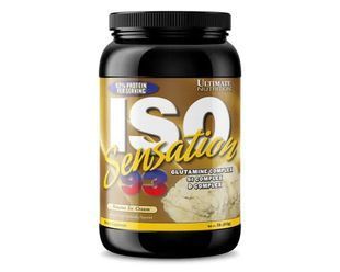Protein Ultimate Nutrition (Iso Sensation) 908 g, Delicious Banana Ice Cream