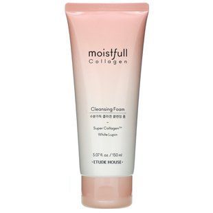 Moisturizing Collagen, Cleansing Foam, White Lupin, Etude House, 150 ml