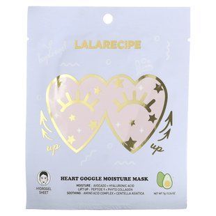 Lalarecipe, Heart Goggle Moisture Beauty Mask, 1 Sheet, 0.24 oz (7 g) купить в Киеве и Украине