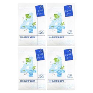 Numbuzin, No.4 SOS Icy Soothing Beauty Sheet Mask, 4 Sheets, 0.91 fl. oz. (27 ml) Each купить в Киеве и Украине