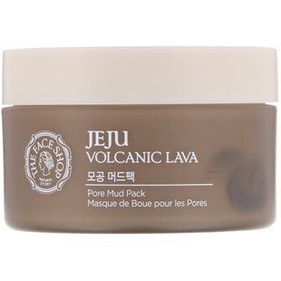 Вулканическая лава Чеджу, грязевая маска для очищения пор, The Face Shop, 3,3 ж. унц.(100 мл) купить в Киеве и Украине