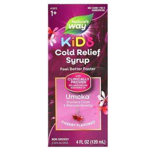 Пеларгония для детей вкус вишни Nature's Way (Umcka ColdCare) 120 мл купить в Киеве и Украине