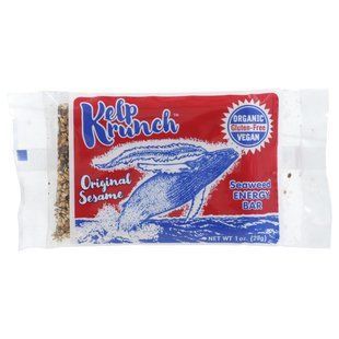 Maine Coast Sea Vegetables, Kelp Krunch, Seaweed Energy Bar, Original Sesame, 1 oz (28 g) купить в Киеве и Украине