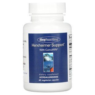 Allergy Research Group, Herxheimer Support, 60 vegetarian capsules.