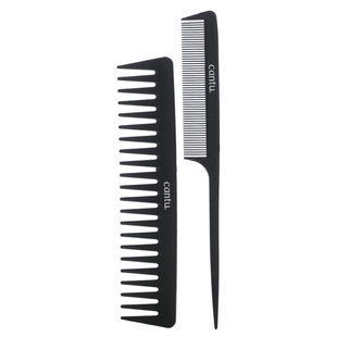 Cantu, Two Carbon Fiber Combs, 2 Combs купить в Киеве и Украине