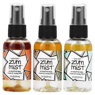 ZUM, Zum Mist, Mini Aromatherapy Room & Body Mist, Trio Pack, 3 Pack, 2 fl oz (59 ml) Each купить в Киеве и Украине