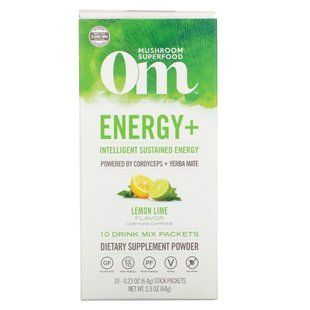 Кордицепс и мате Organic Mushroom Nutrition (Powered by Cordyceps + Yerba Mate) 10 пакетиков по 6.4 г каждый купить в Киеве и Украине