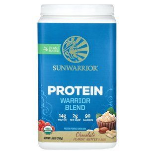 Sunwarrior, Warrior Blend, Protein, Chocolate Peanut Butter, 1.65 lb (750 g) купить в Киеве и Украине