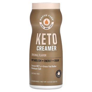 RAPIDFIRE, Keto Creamer, Original, Caffeine Free , 8.5 oz (240 g) купить в Киеве и Украине