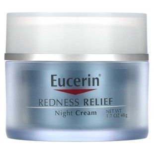Дерматологическое средство по уходу за кожей Eucerin (Redness Relief Night Creme For Sensitive Skin) 48 г купить в Киеве и Украине