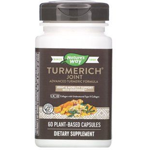 Куркума Nature's Way (Turmeric Standardized) 60 капсул купить в Киеве и Украине