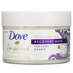 Восстанавливающая маска для волос, Amplified Textures, Recovery Hair Mask, Dove, 297 г купить в Киеве и Украине