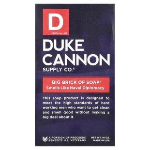 Duke Cannon Supply Co., Big Brick of Bar Soap&reg;, Smells Like Naval Diplomacy, 10 oz купить в Киеве и Украине