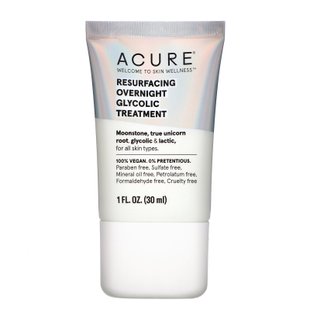 Восстановление ночного гликолевого лечения, Resurfacing Overnight Glycolic Treatment, Acure, 30 мл купить в Киеве и Украине