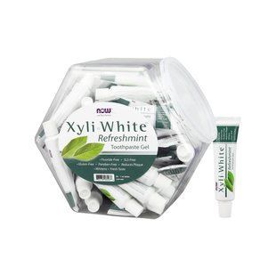Now Foods XyliWhite Toothpaste Gel 40 x 1oz Tubes, Fresh Mint