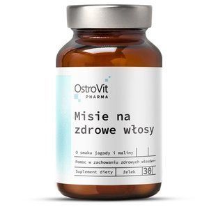 OstroVit-Gummies for healthy hair OstroVit Pharma 30 жувальних таблеток